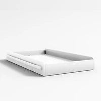 Kids White Twin Trundle Bed