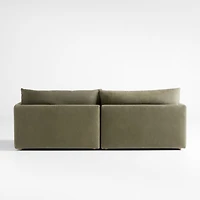 Unwind Modular -Piece Slipcovered Sectional Sofa
