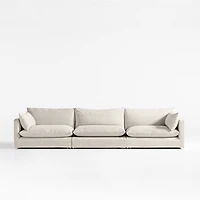 Unwind 3-Piece Slipcovered Sectional