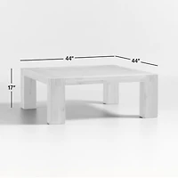 Shinola Utility Square Oak Coffee Table