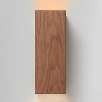 Shinola Utility Natural Wood Wall Sconce