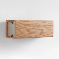 Shinola Utility Natural Wood Wall Sconce