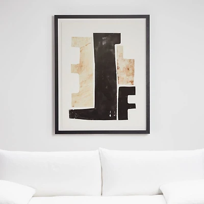 "Valenti Cityscape" Framed Wall Art Print 40"x50" by Alexandra Valenti for Leanne Ford