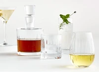 Vance 12-Oz. Cut-Glass Double Old-Fashioned Glass