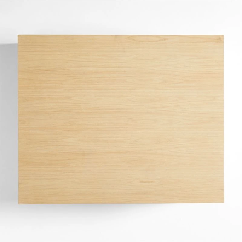 Vander Natural Wood 44" Square Storage Coffee Table