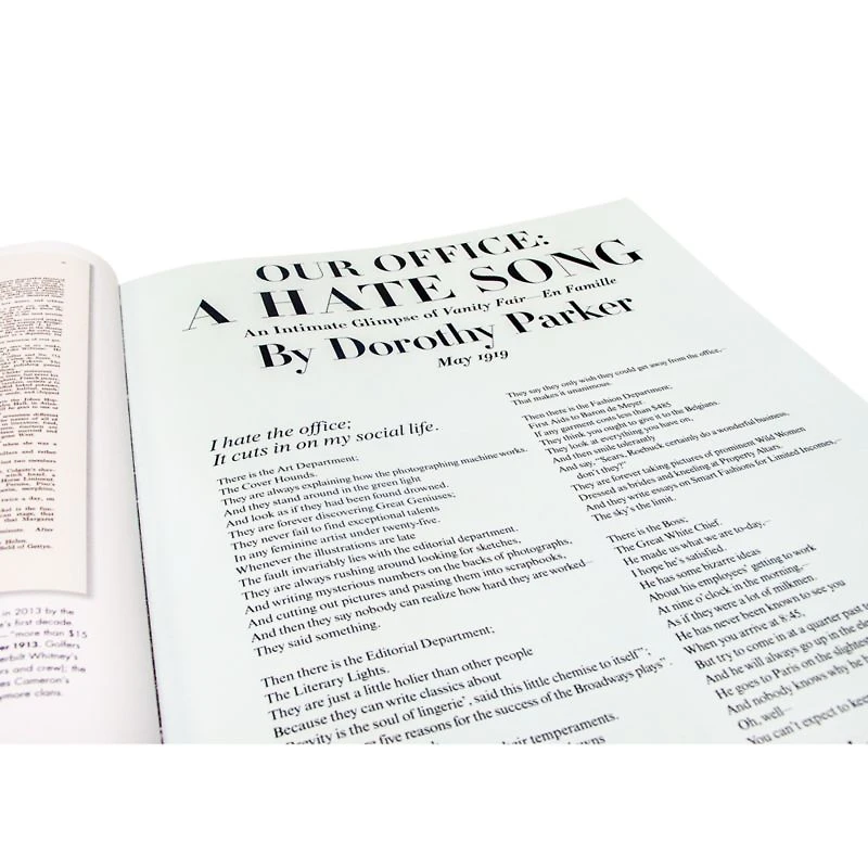 "Vanity Fair 100 Years" Decor Book