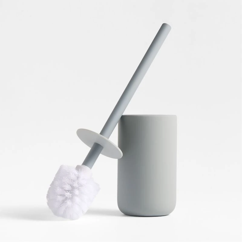 Varick Blue Silicone Coated Toilet Brush