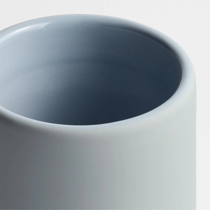 Varick Blue Silicone Coated Tumbler
