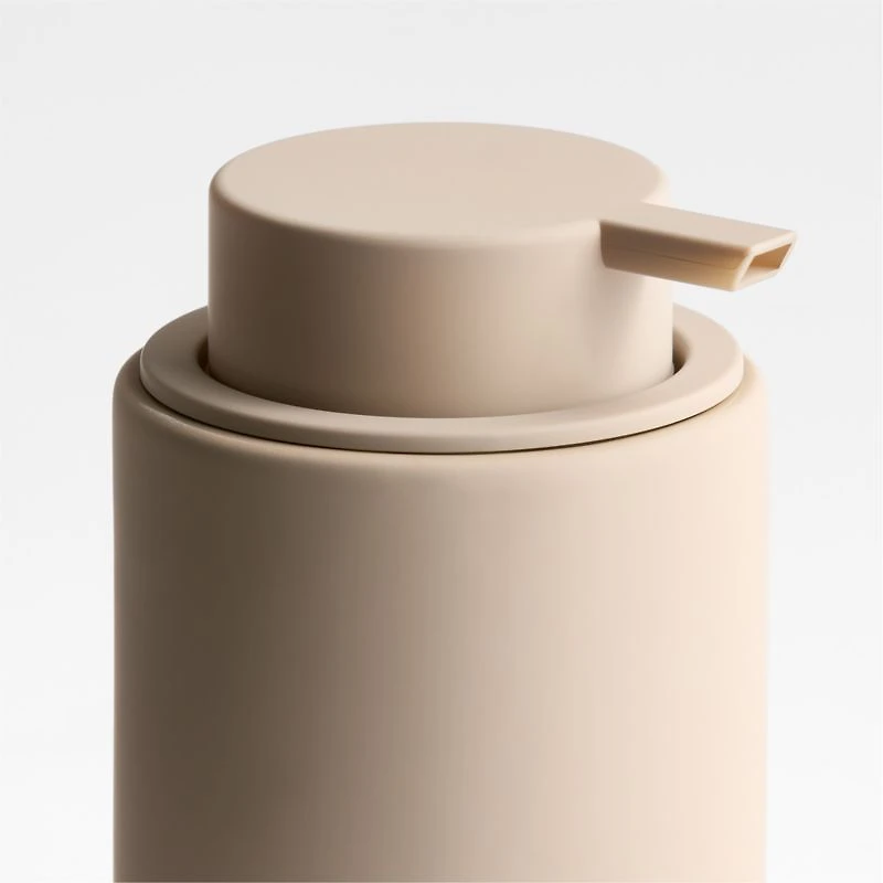 Varick Sand Silicone Coated Soap Pump