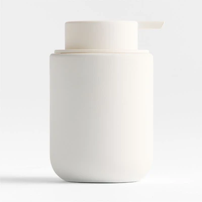 Varick White Silicone Coated Soap Pump