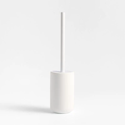 Varick White Silicone Coated Toilet Brush