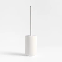 Varick White Silicone Coated Toilet Brush