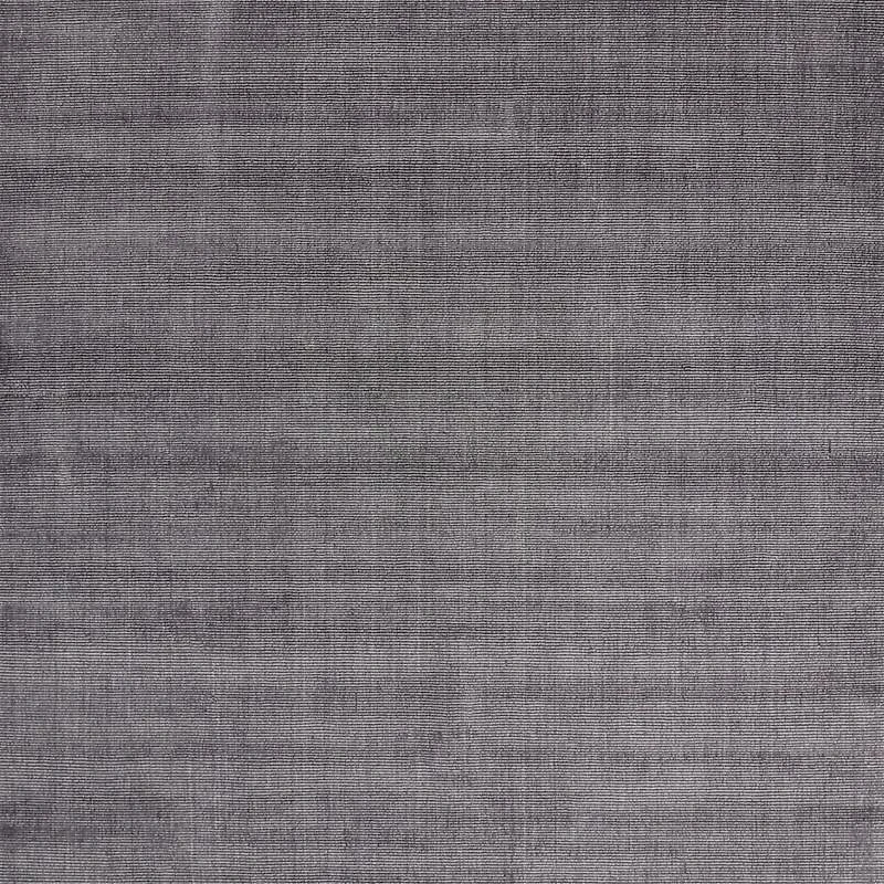 Vaughn Performance Wool-Blend Handwoven Charcoal Grey Area Rug 10'x14'