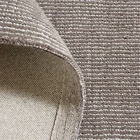 Vaughn Performance Wool-Blend Handwoven Grey Area Rug 8'x10'