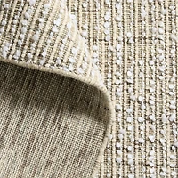 Venice Performance Wool Blend Handwoven Multicolor Green Area Rug 6'x9'