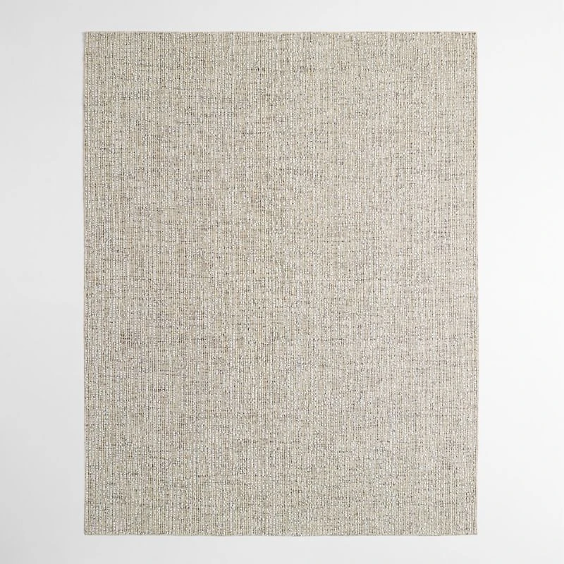 Venice Performance Wool Blend Handwoven Multicolor Green Area Rug 6'x9'