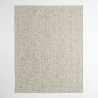 Venice Performance Wool Blend Handwoven Multicolor Green Area Rug 6'x9'