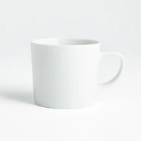 Verge 10-oz. White Porcelain Mug