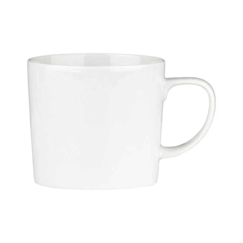 Verge 10-oz. White Porcelain Mug