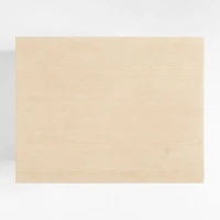 Vernon Natural Wood Side Table with Drawer, Set of 2