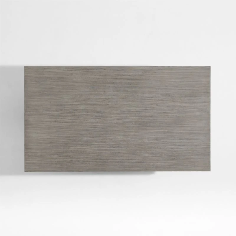 Versa Grey Pine Wood 60" Rectangular Coffee Table