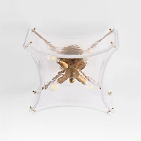 Vespera Glass Flush Mount Light 14.7"