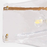 Vespera Glass Flush Mount Light 14.7"
