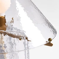 Vespera Glass Table Lamp 19.7"