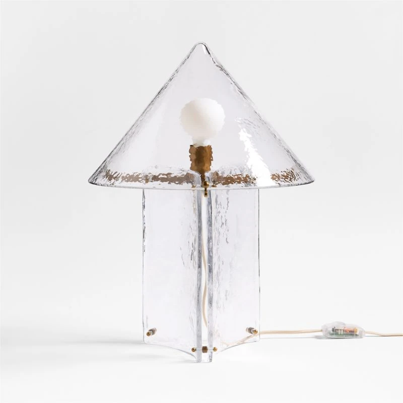 Vespera Glass Table Lamp 19.7"