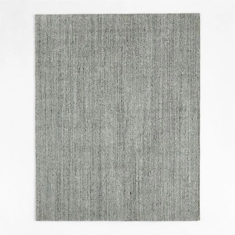 Vienne Performance Wool Handwoven Light Blue Area Rug 8'x10'
