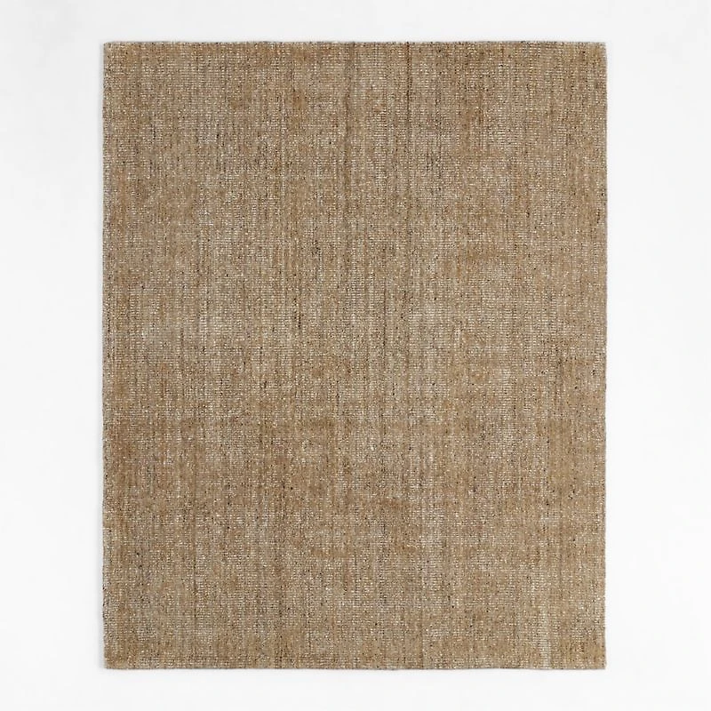 Vienne Performance Wool Handwoven Ocher Yellow Area Rug 9'x12'
