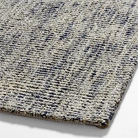 Vienne Performance Wool Handwoven White and Blue Area Rug 9'x12'