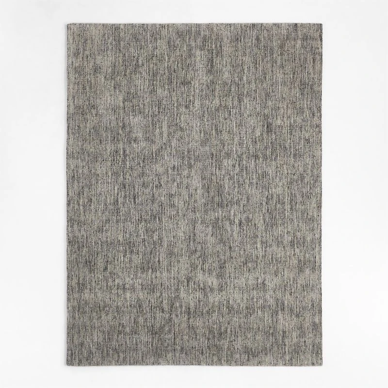 Vienne Performance Wool Handwoven White and Blue Area Rug 9'x12'