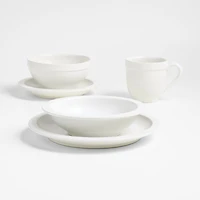 Villa White Stoneware Salad Plate
