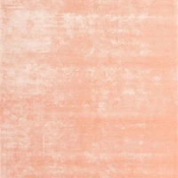 Viscose Double Striped Light Pink Kids Area Rug 5'x8'