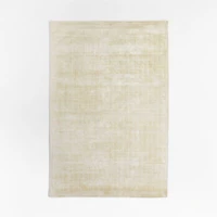 Viscose Grid Beige Kids Area Rug 5'x8'
