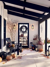 Indoor/Outdoor 3"x6" Pillar Candle with Timer