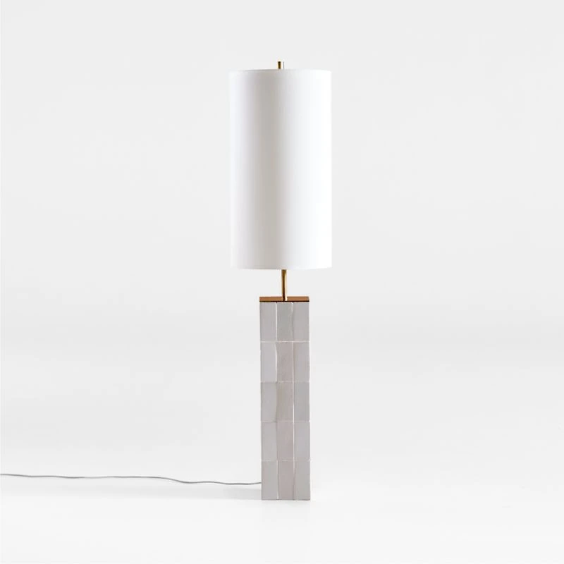 Vista Tile Ceramic Floor Lamp