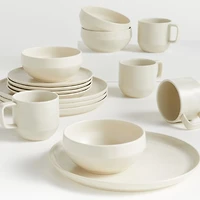 Visto Cream Stoneware Mug