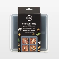 W&P Freezer Cube 4-Cup Tray with Lid