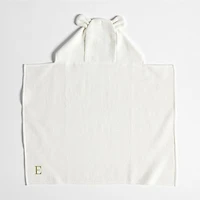 Bear Organic Waffle Hooded Baby Towel