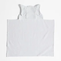 Elephant Organic Waffle Hooded Baby Towel