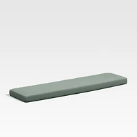 Walker Canvas Spa Blue Sunbrella ® Outdoor Dining Bench Cushion
