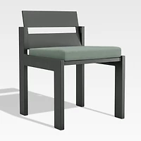 Walker Canvas Spa Blue Sunbrella ® Outdoor Dining Side Chair Cushion
