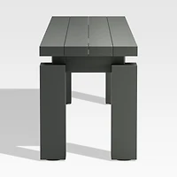 Walker Metal Outdoor Dining Bench