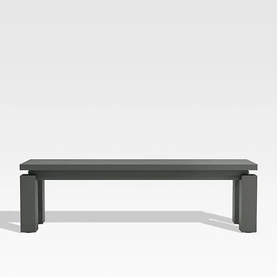 Walker Metal Outdoor Dining Bench