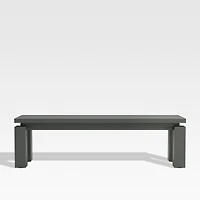 Walker Metal Outdoor Dining Bench
