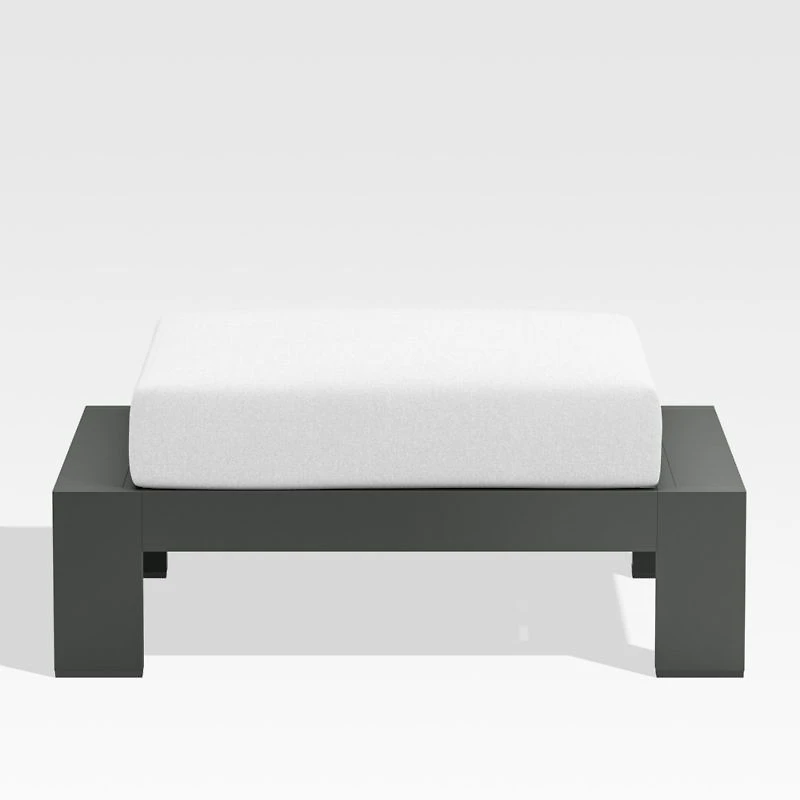 Walker Metal Outdoor Ottoman
