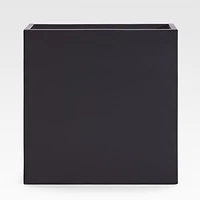 Walker  15.75" x 15.75" Square Black Planter
