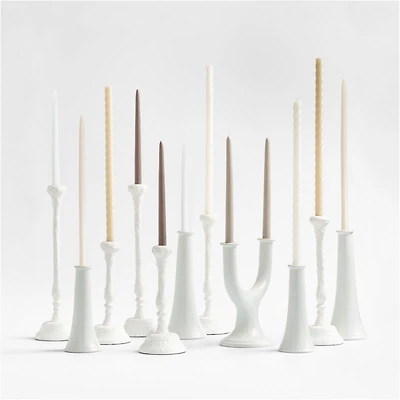 Warm Tone Taper Candle Bundle, Set of 12